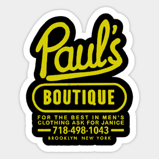 Paul’s Boutique Sticker